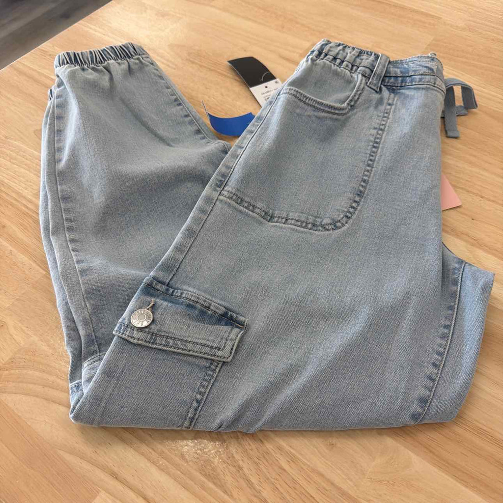 Celebrity pink Size XS Denim Cargo Joggers - Light