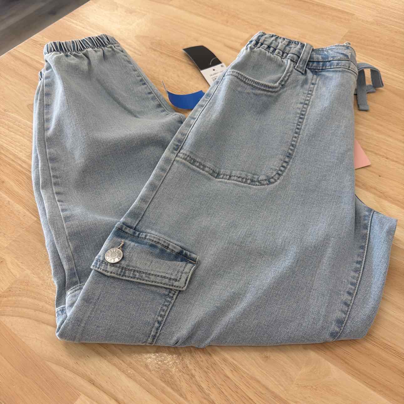Celebrity pink Size XS Denim Cargo Joggers - Light
