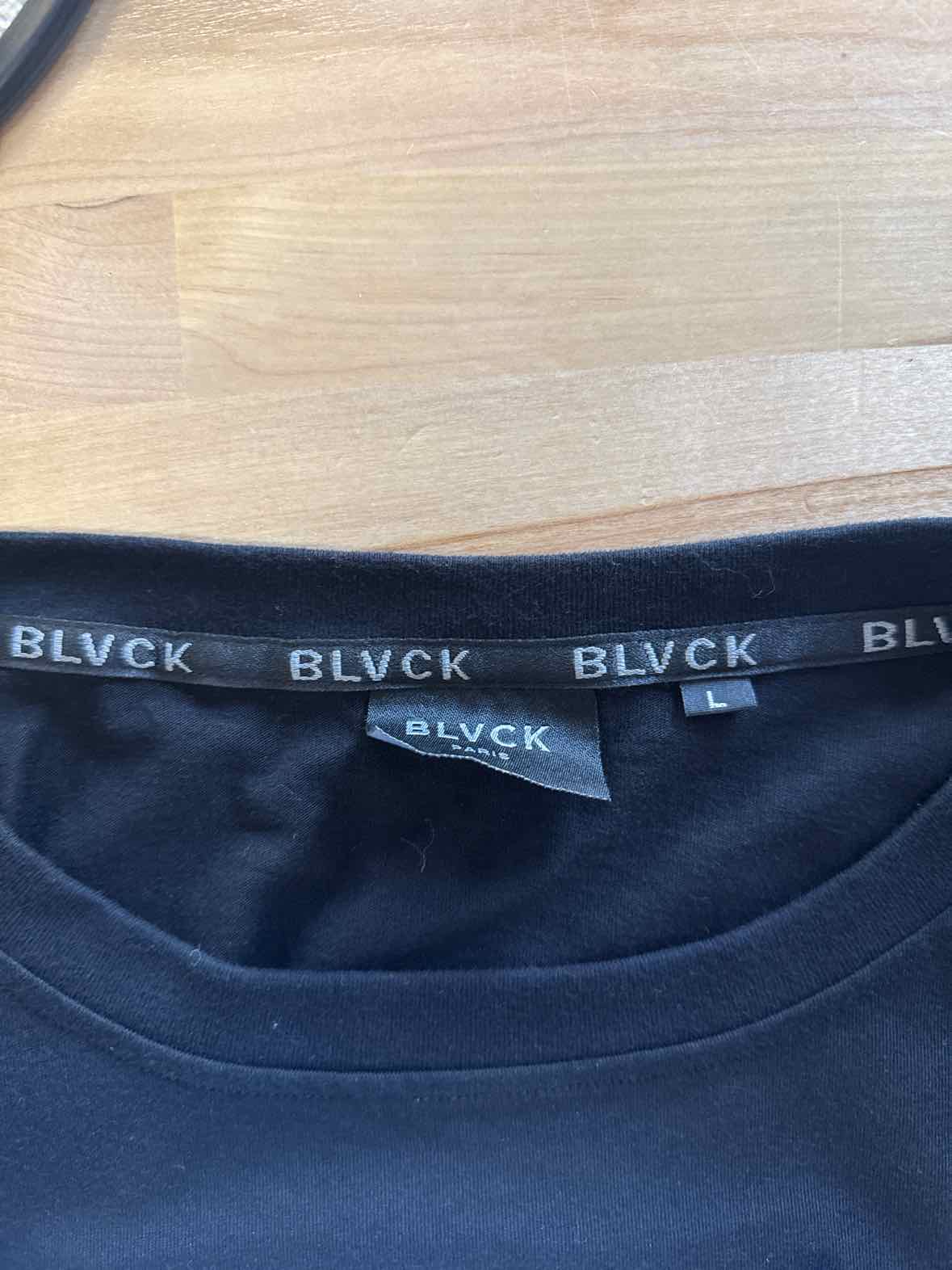 BLVCK Paris Men's Size L Black MENS T-shirt