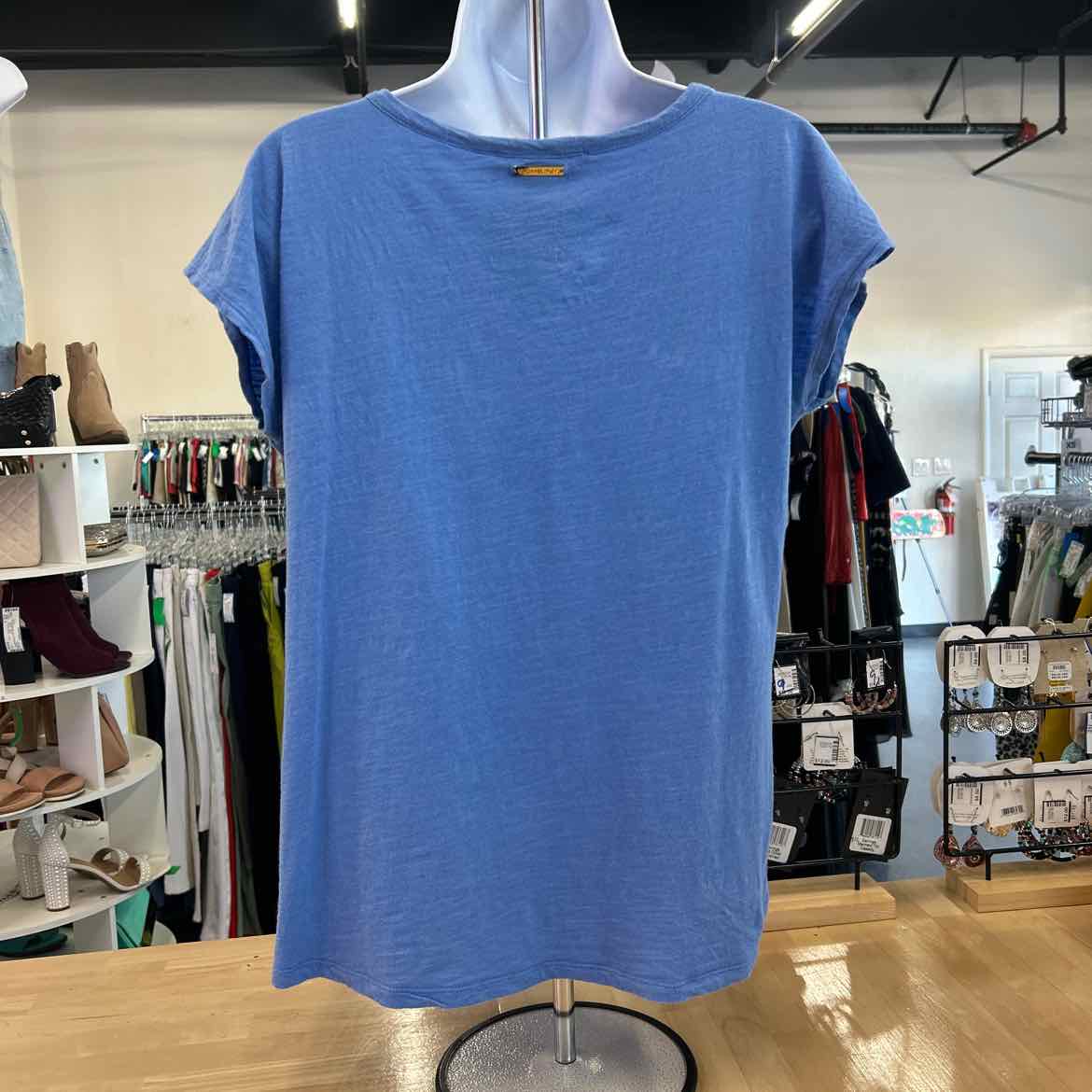 Michael Kors Size S Blue Preloved T-Shirt SS