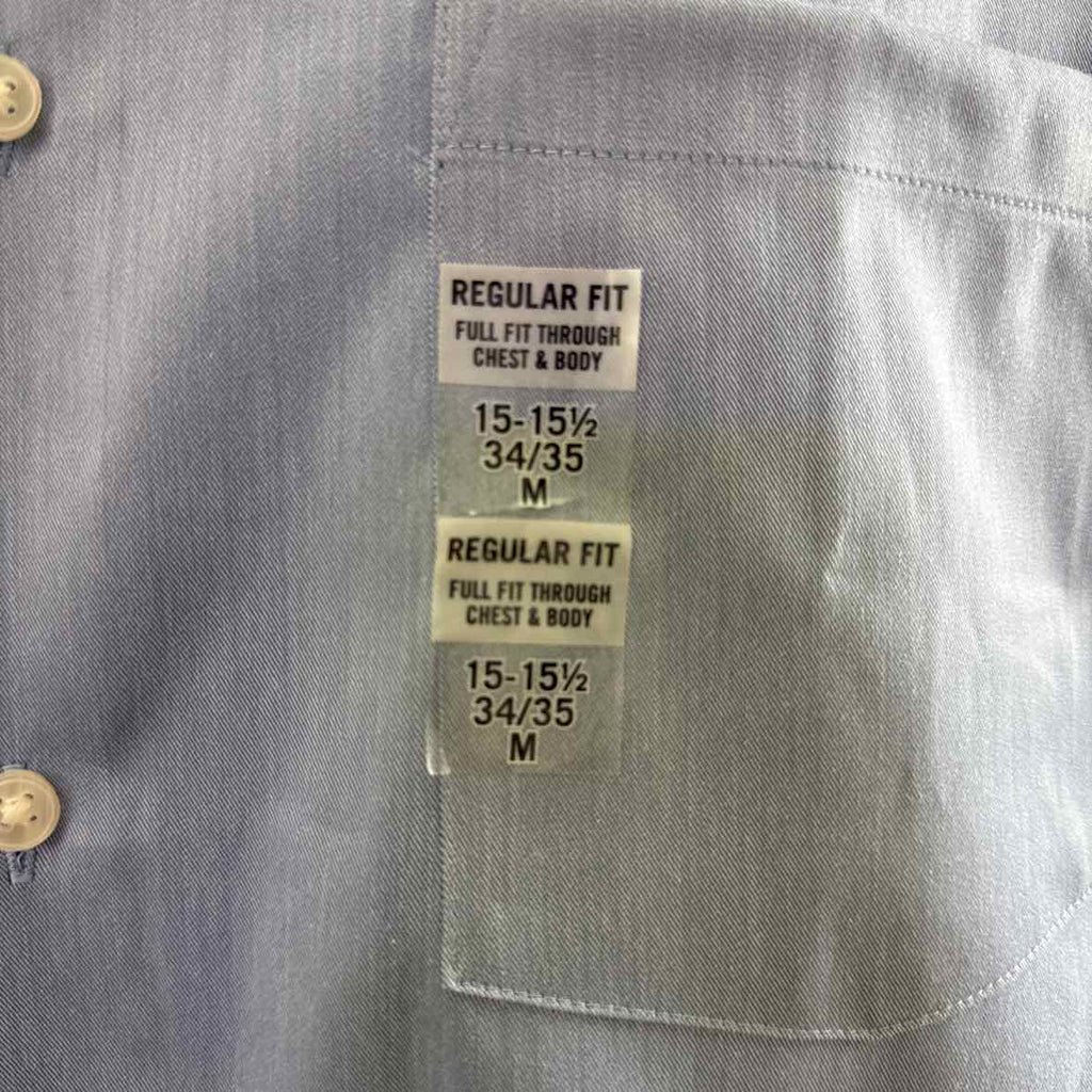 Mens Van Heusen(R) Regular Fit Wrinkle Free Long Sleeve Dress Shirt