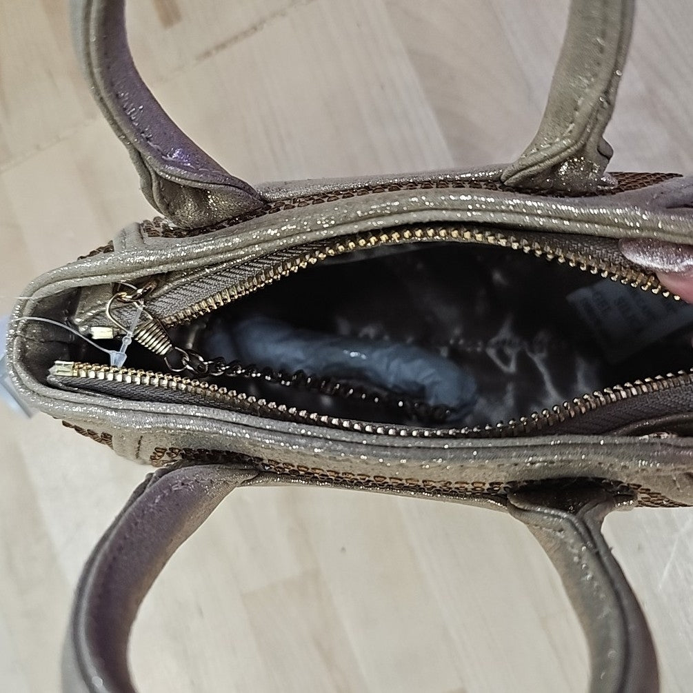 Nina Gold Handbag