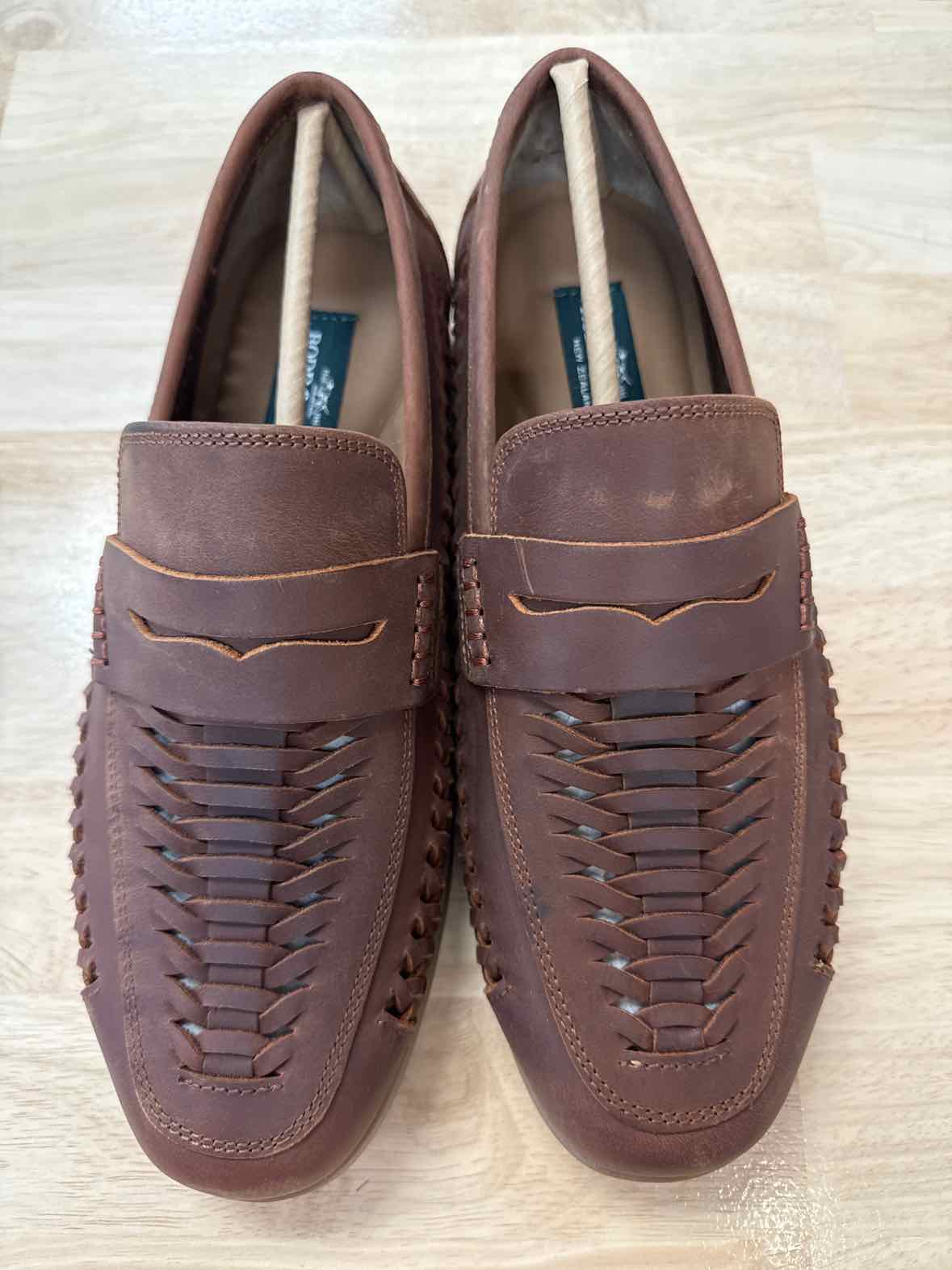 Rodd & Gunn Size 40 Gisborne Huarache Slip on - Coffee