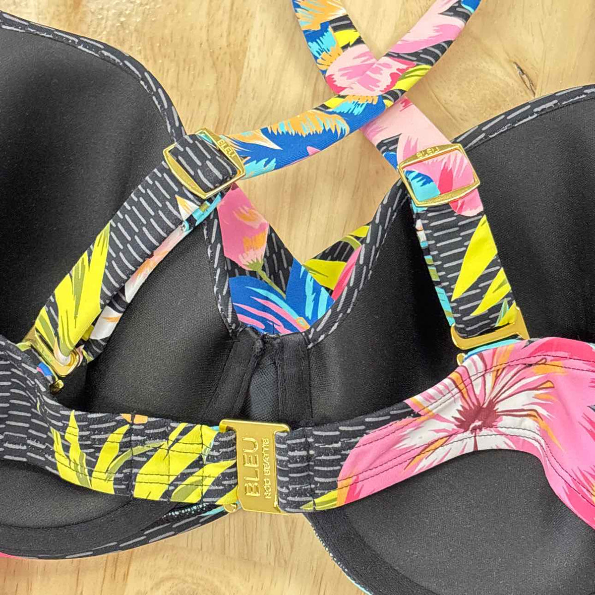 Bleu by Rod Beattie Women's Sweet Escape Bra-Sized Bikini Top - Multi