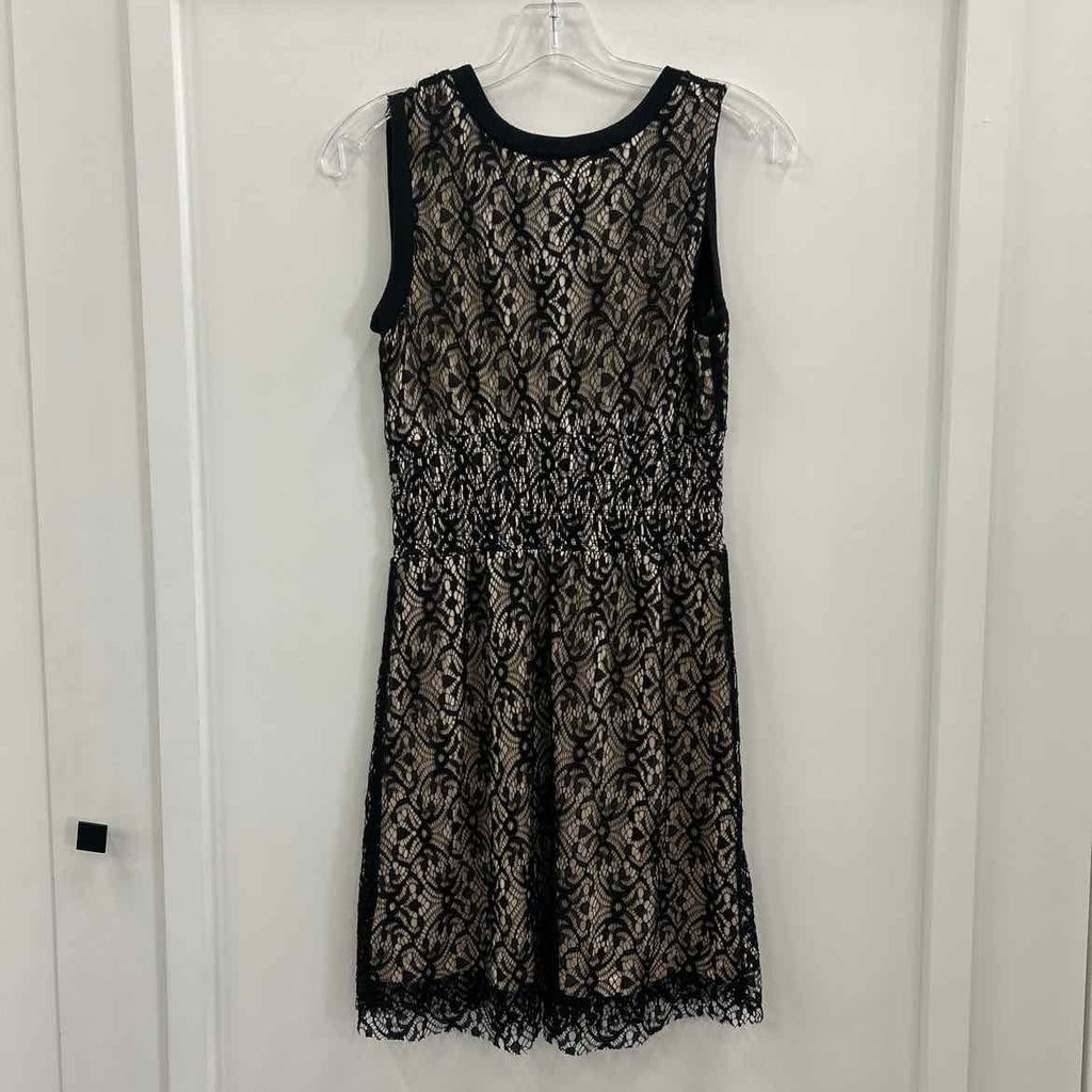 American Rag Size M Black Tan Preloved Dress