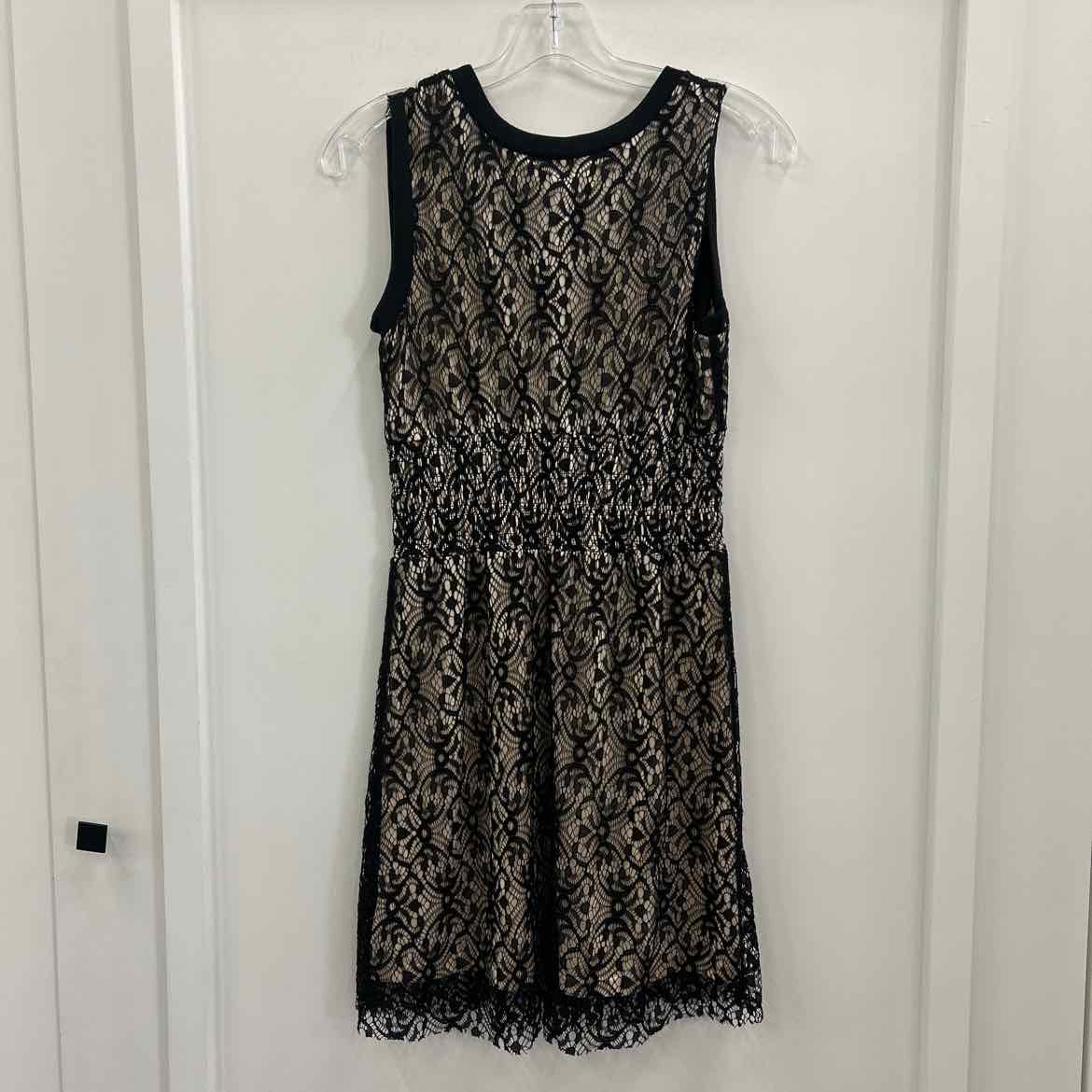 American Rag Size M Black Tan Preloved Dress