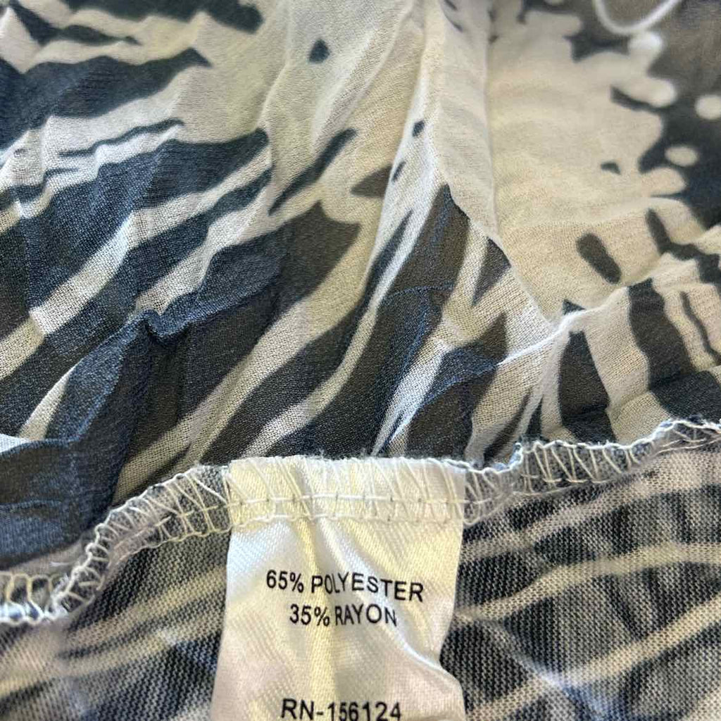 Shana Size L Gray Preloved Blouse LS