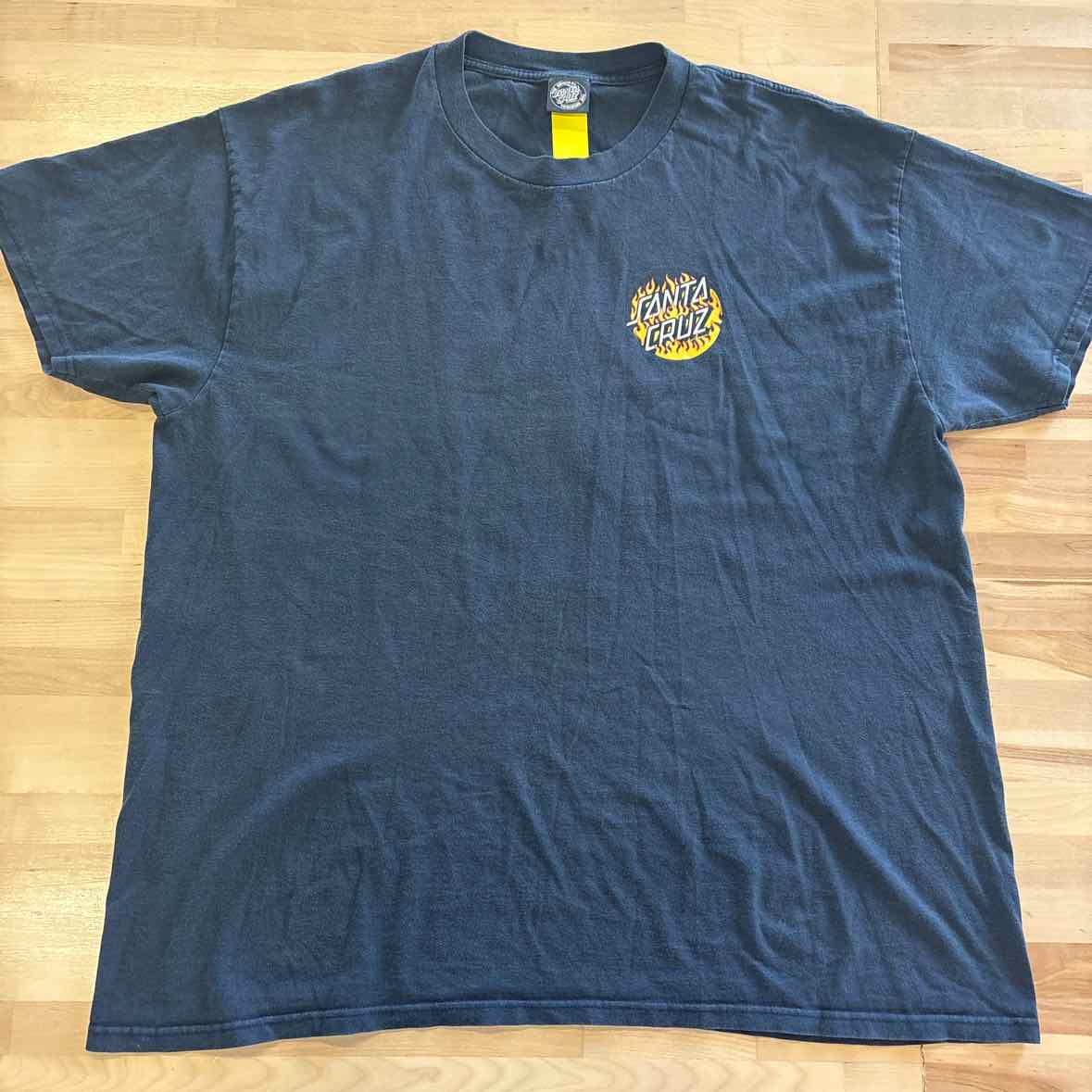Santa Cruz Size XXL Navy T-shirt