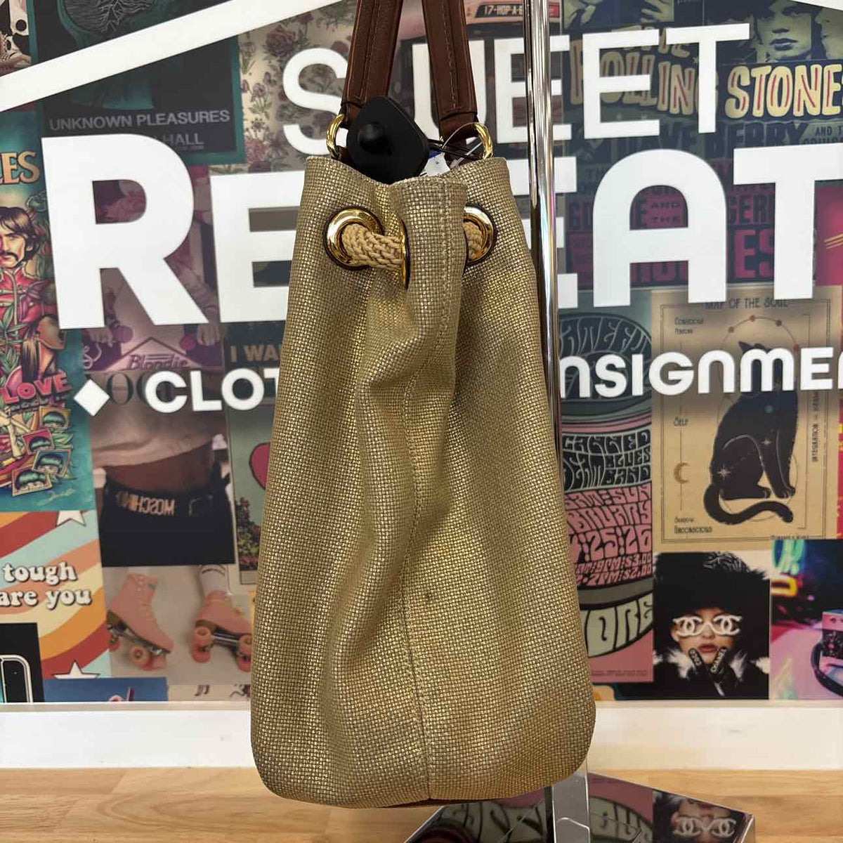 Michael Kors Gold Tote Totes