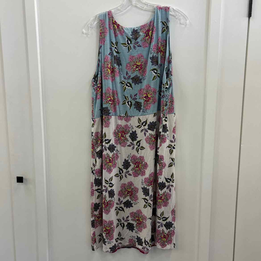 J Jill Size XL Teal Dress