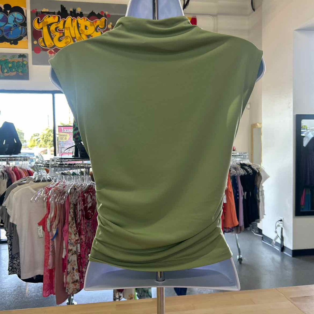 H&M Size S Green Preloved Sleeveless