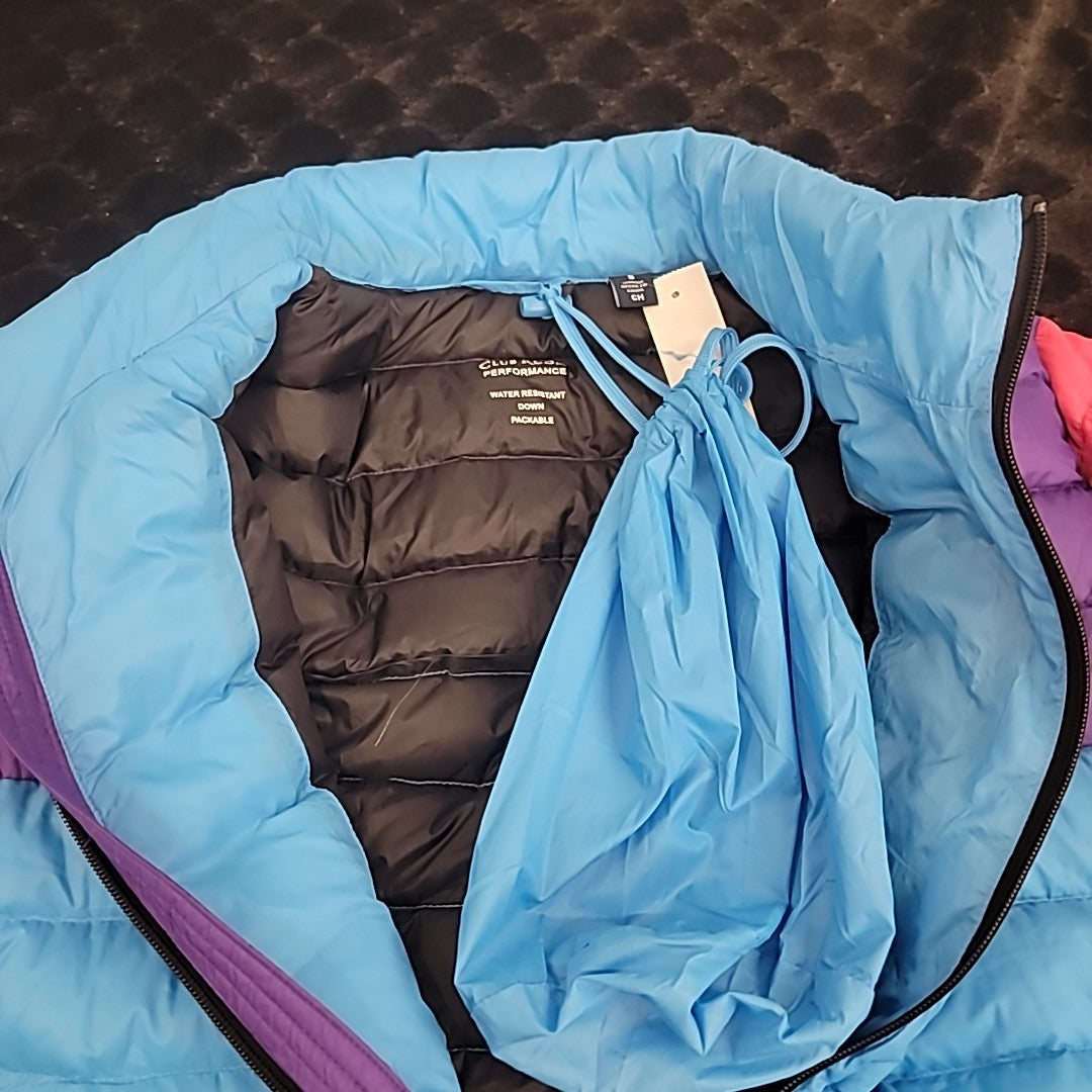 Club room Men's Size S Blue Pink MENS Jacket