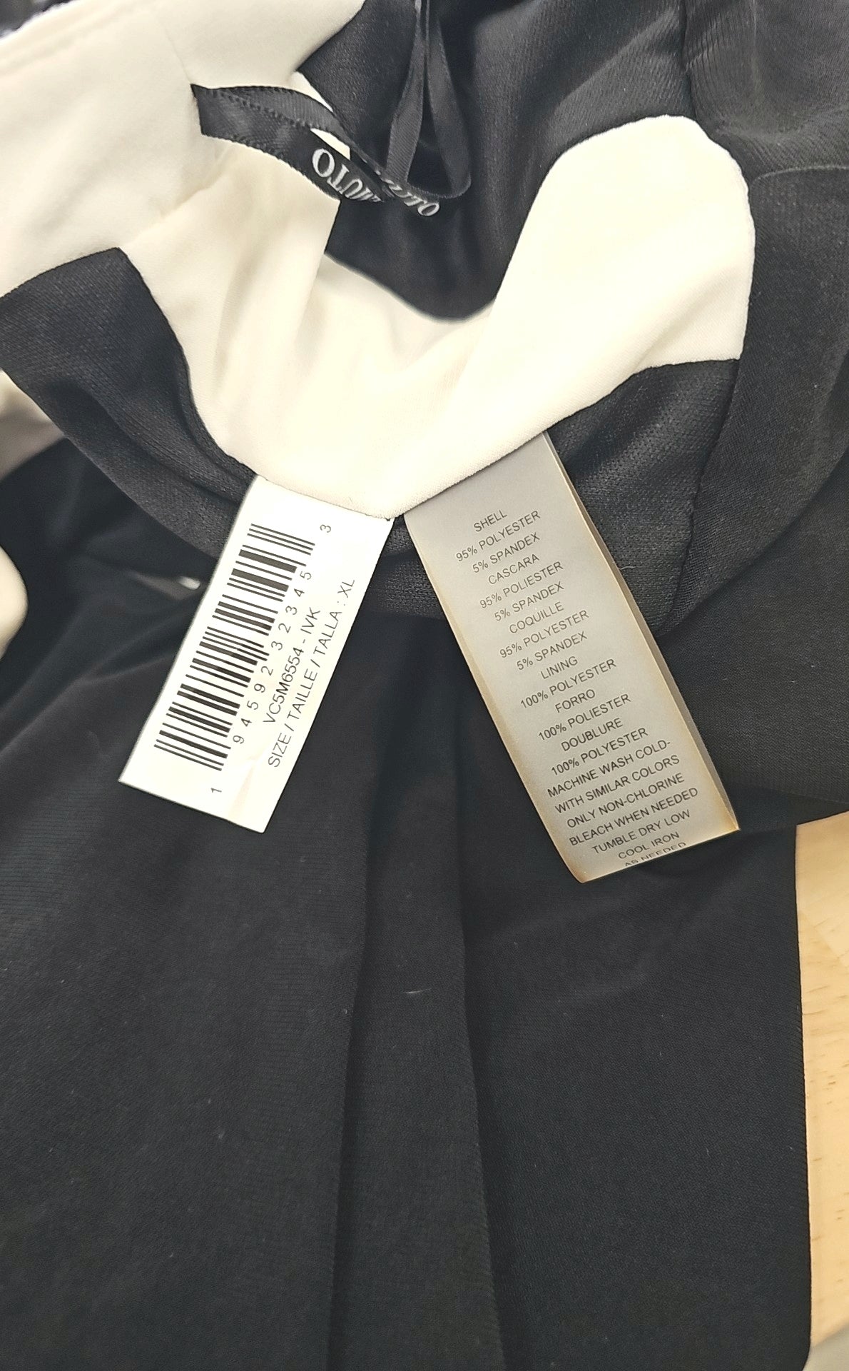 Vince Camuto Size XL Black New Dress