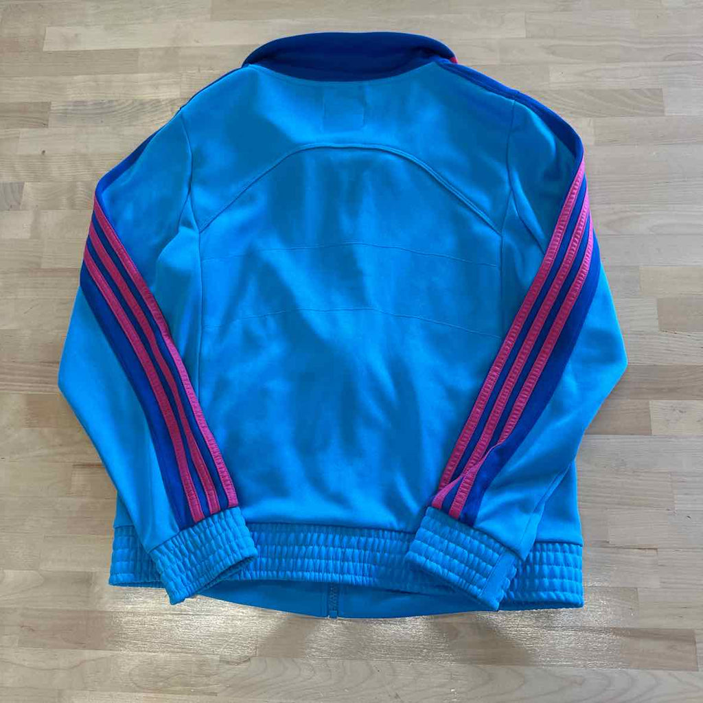 Adidas Size M Blue Jacket