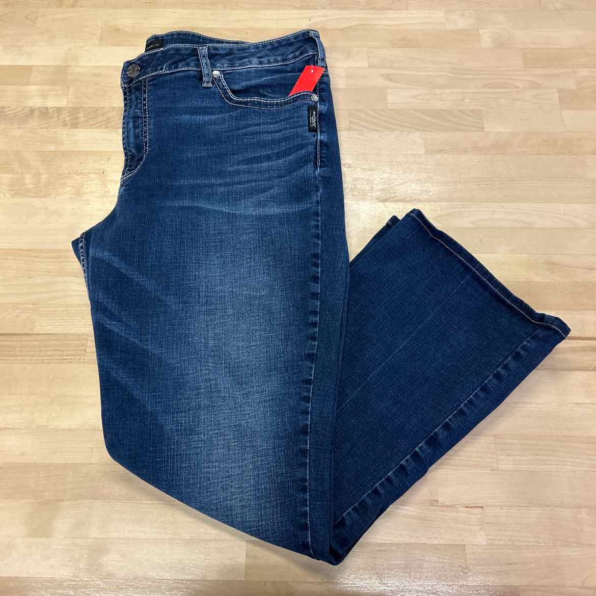 Silver Jean Co. Size 20 Blue Denim Preloved Jeans