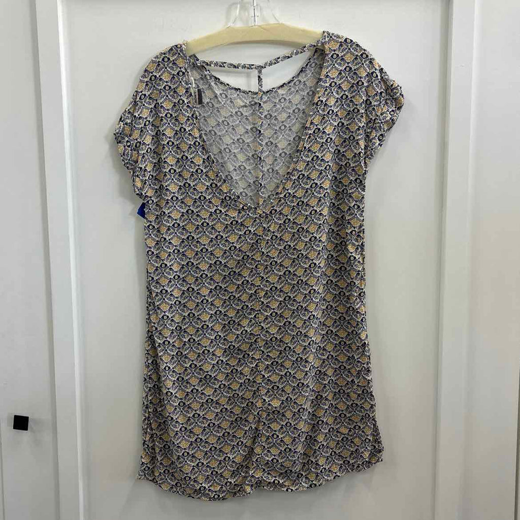Roxy Size S Blue Yellow Preloved Dress