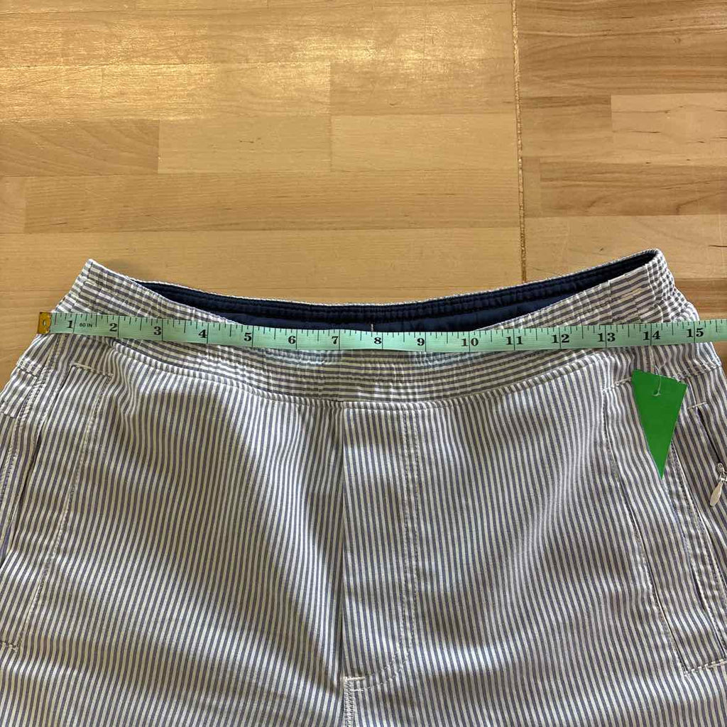 Size M Blue White MENS Athletic Shorts
