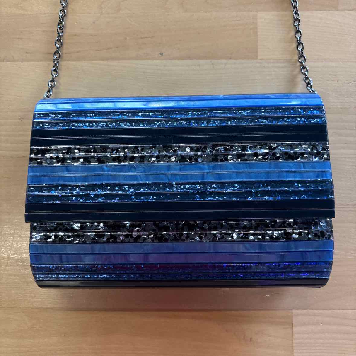 Kurt Geiger Blue Clutch