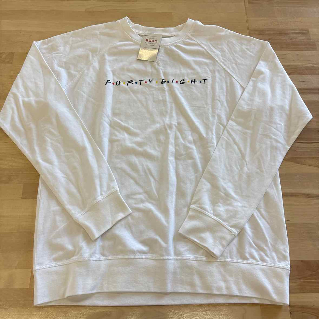 State Forty Eight Size XL White Longsleeve