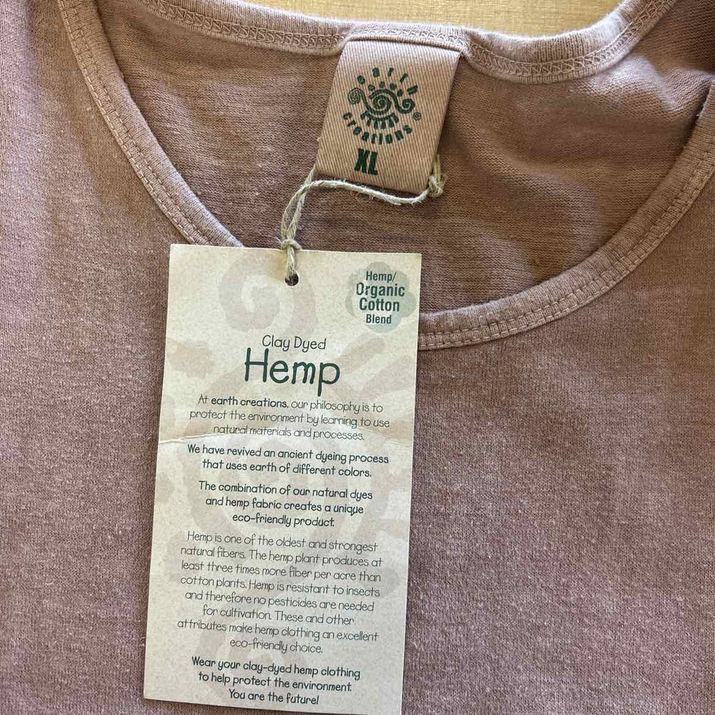 Earth Creations Size XL Tan Dress