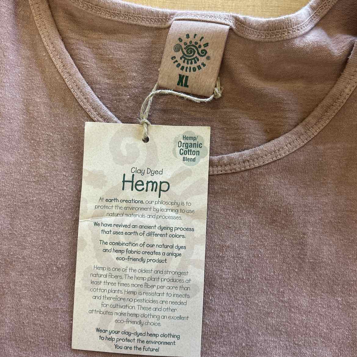 Earth Creations Size XL Tan Dress