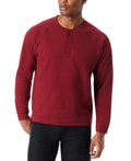 Bass Outdoor Mens Performance Thermal Henley Shirt