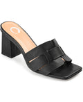 Journee Size 11 Black Heels