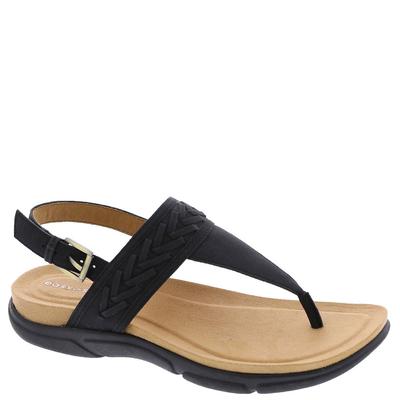 Easy Spirit Easy Spirit Monte Woven T-Strap Black 7.5M
