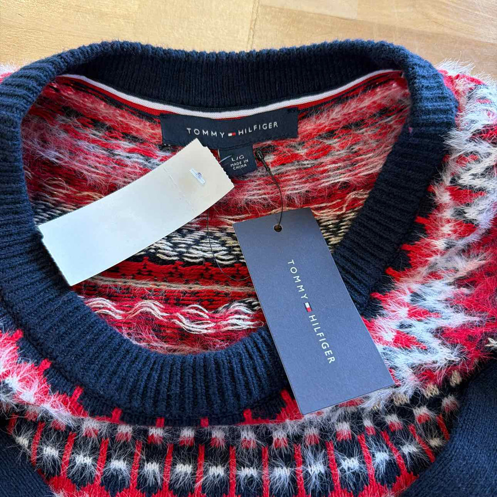 Tommy Hilfiger Size L Navy New Sweater