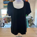 Banana Republic Size S Black Preloved Blouse SS