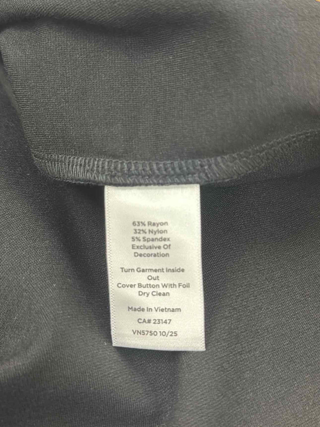 Talbots Size 10P Black Preloved Dress