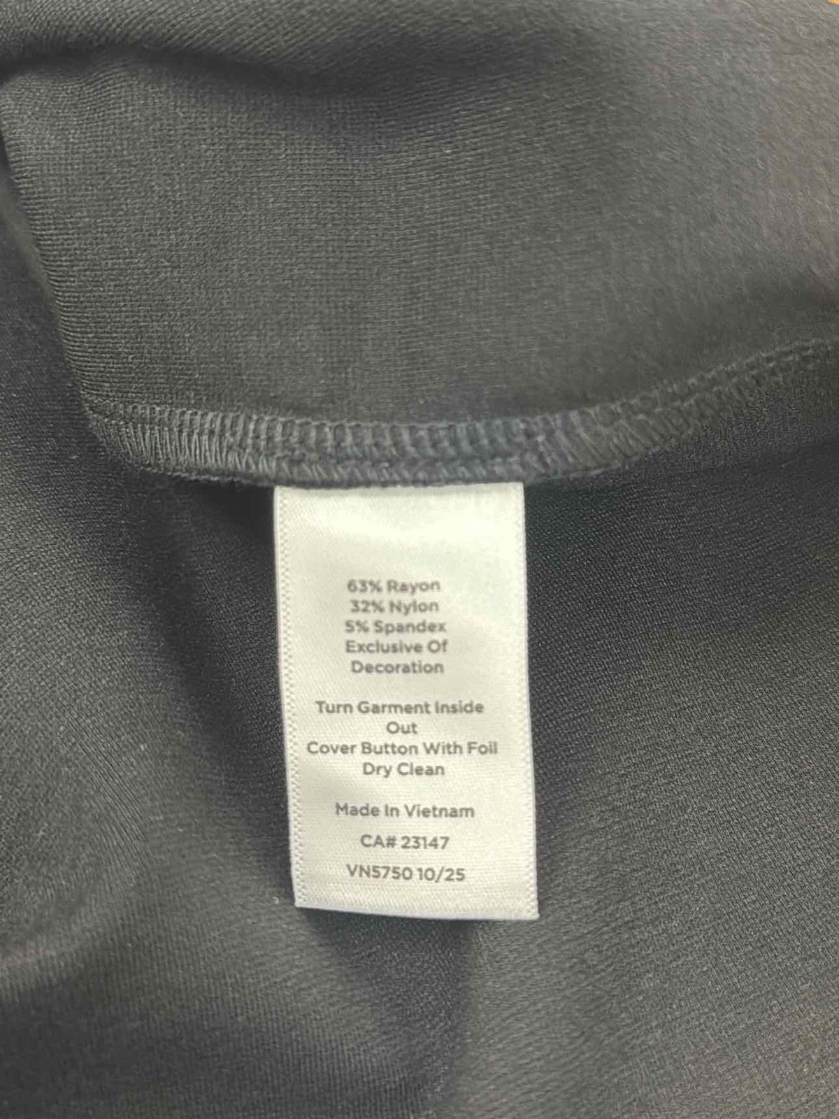 Talbots Size 10P Black Preloved Dress