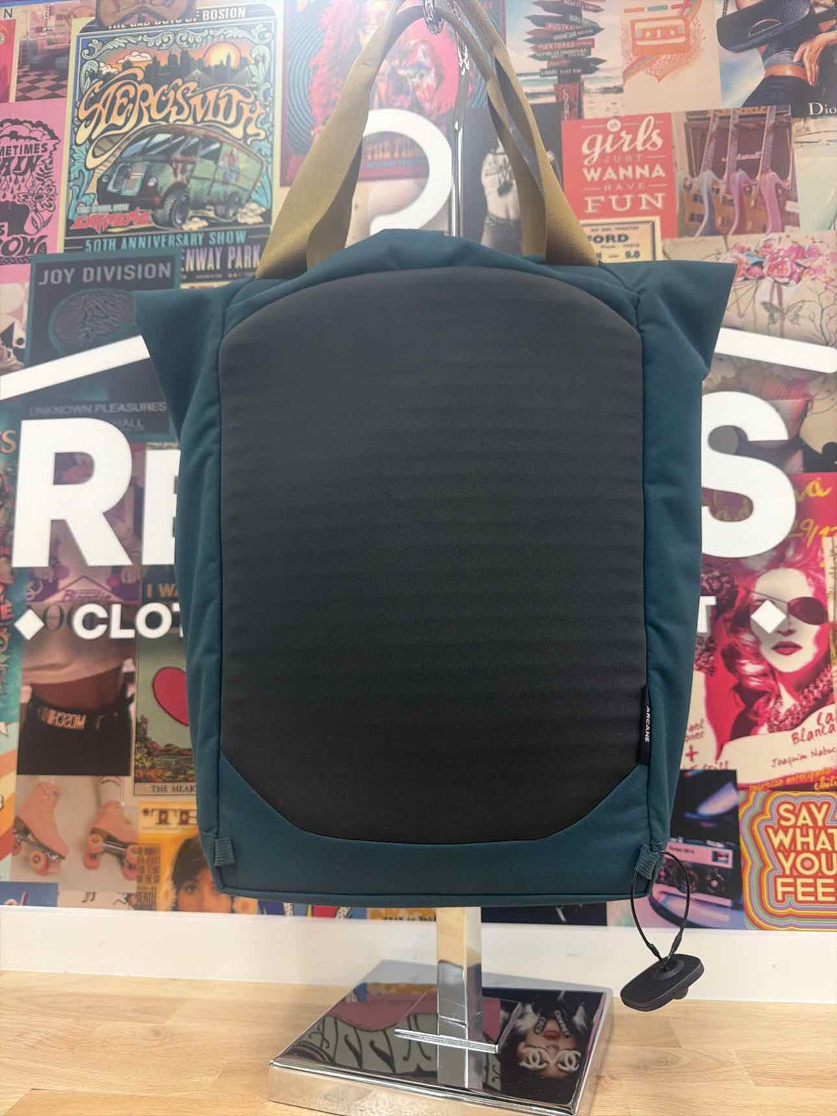 osprey Teal Canvas BackPack