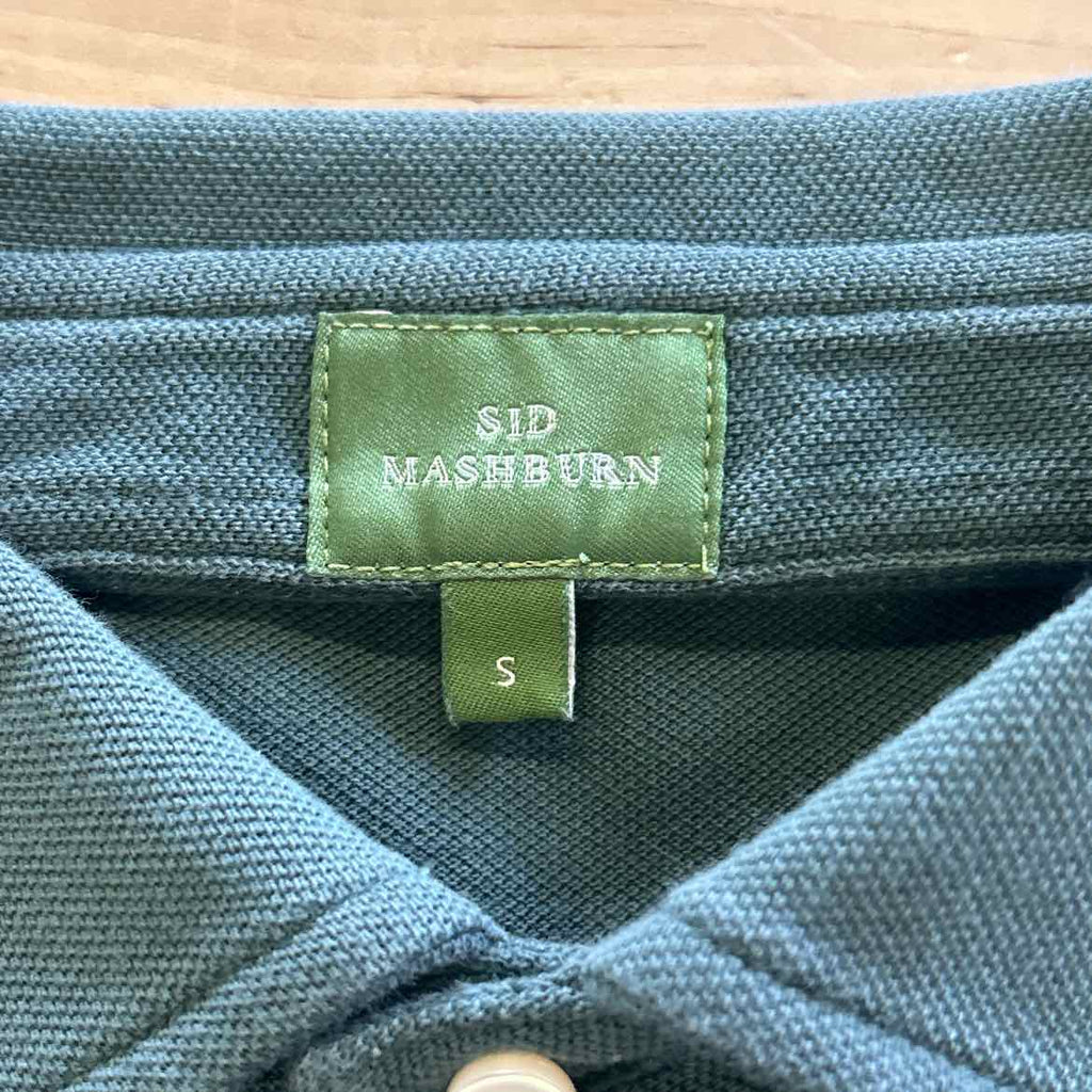 Sid Mashburn Size S Green Preloved MENS Polo