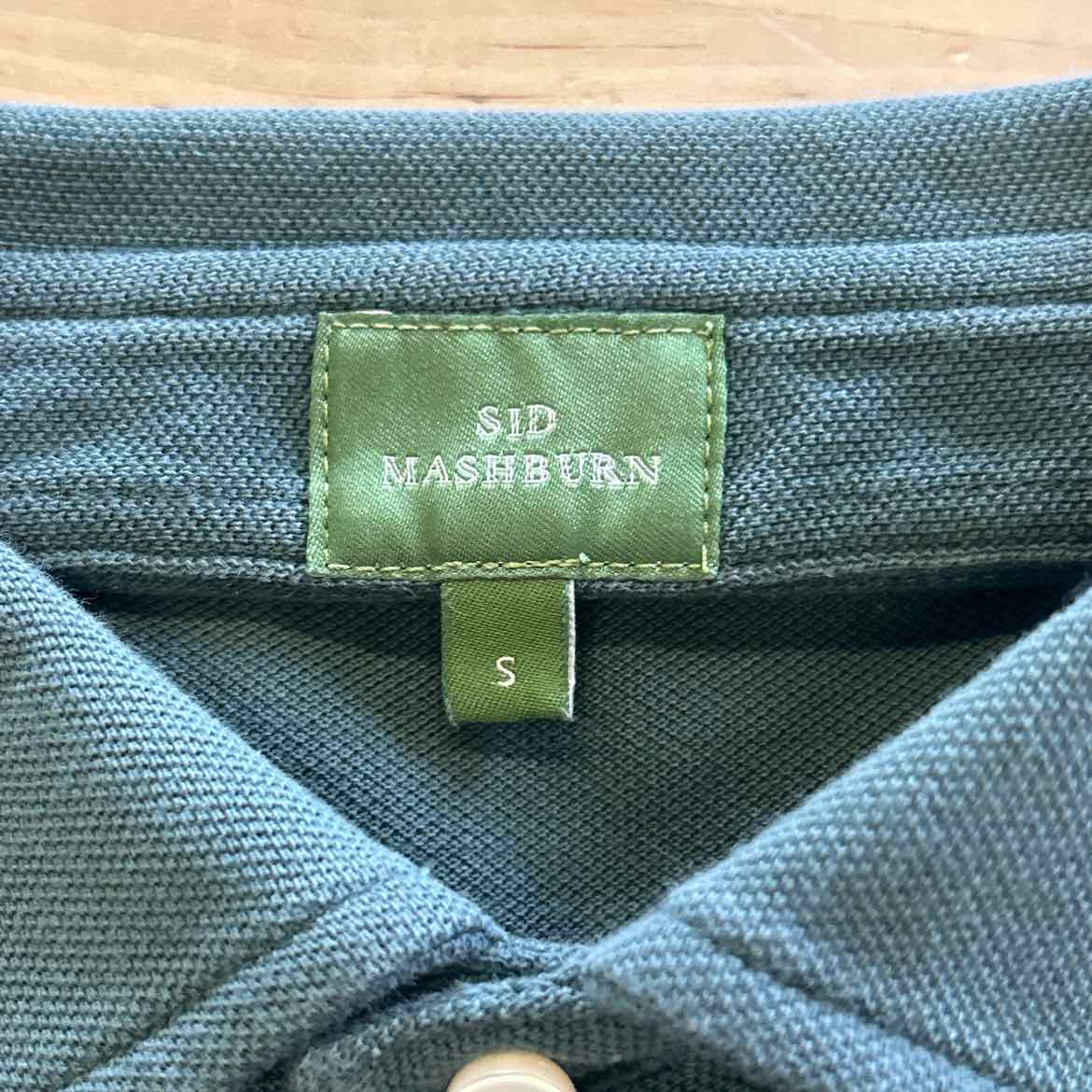 Sid Mashburn Size S Green Preloved MENS Polo