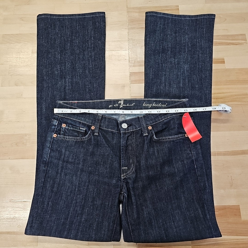7 for all mankind Size 28 Blue Denim Used Jeans