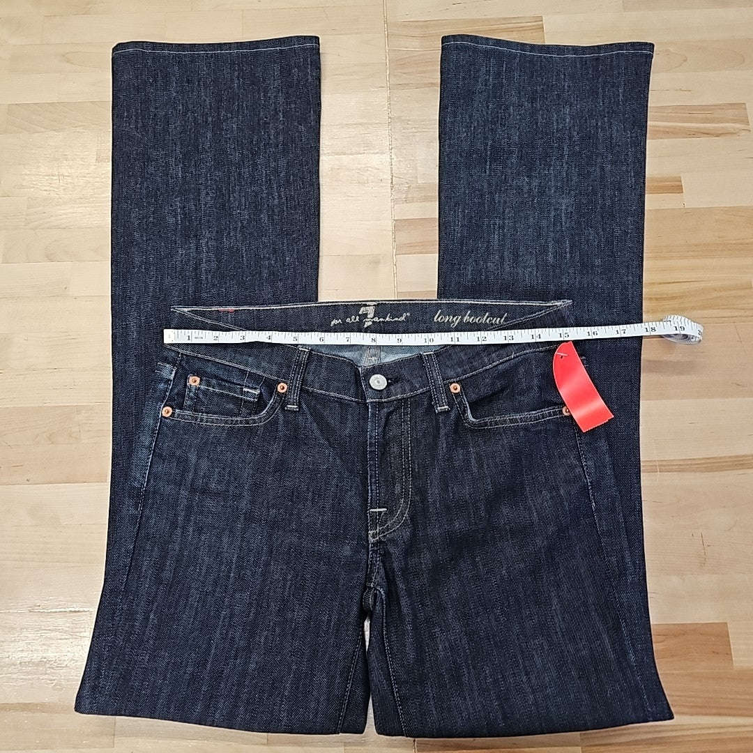 7 for all mankind Size 28 Blue Denim Used Jeans