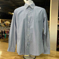 Lindbergh Size M Blue White Preloved MENS Button Down Shirt