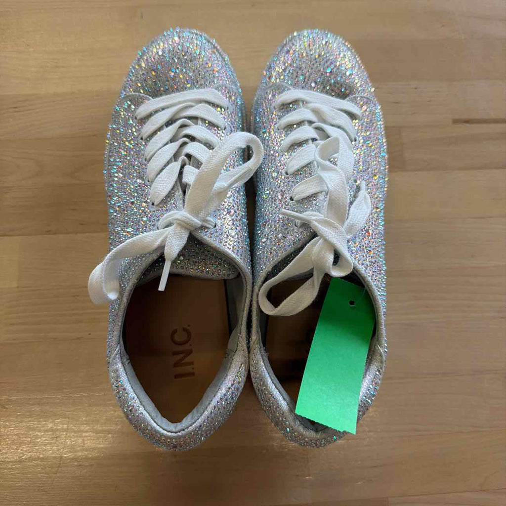 I.n.c. International Concepts Women's Lola Sneakers, Created for Macy's - Silver