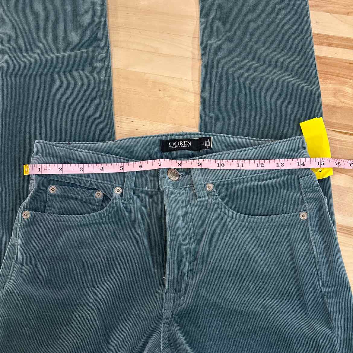 Ralph Lauren Size 2 Green Corduroy Preloved Pants