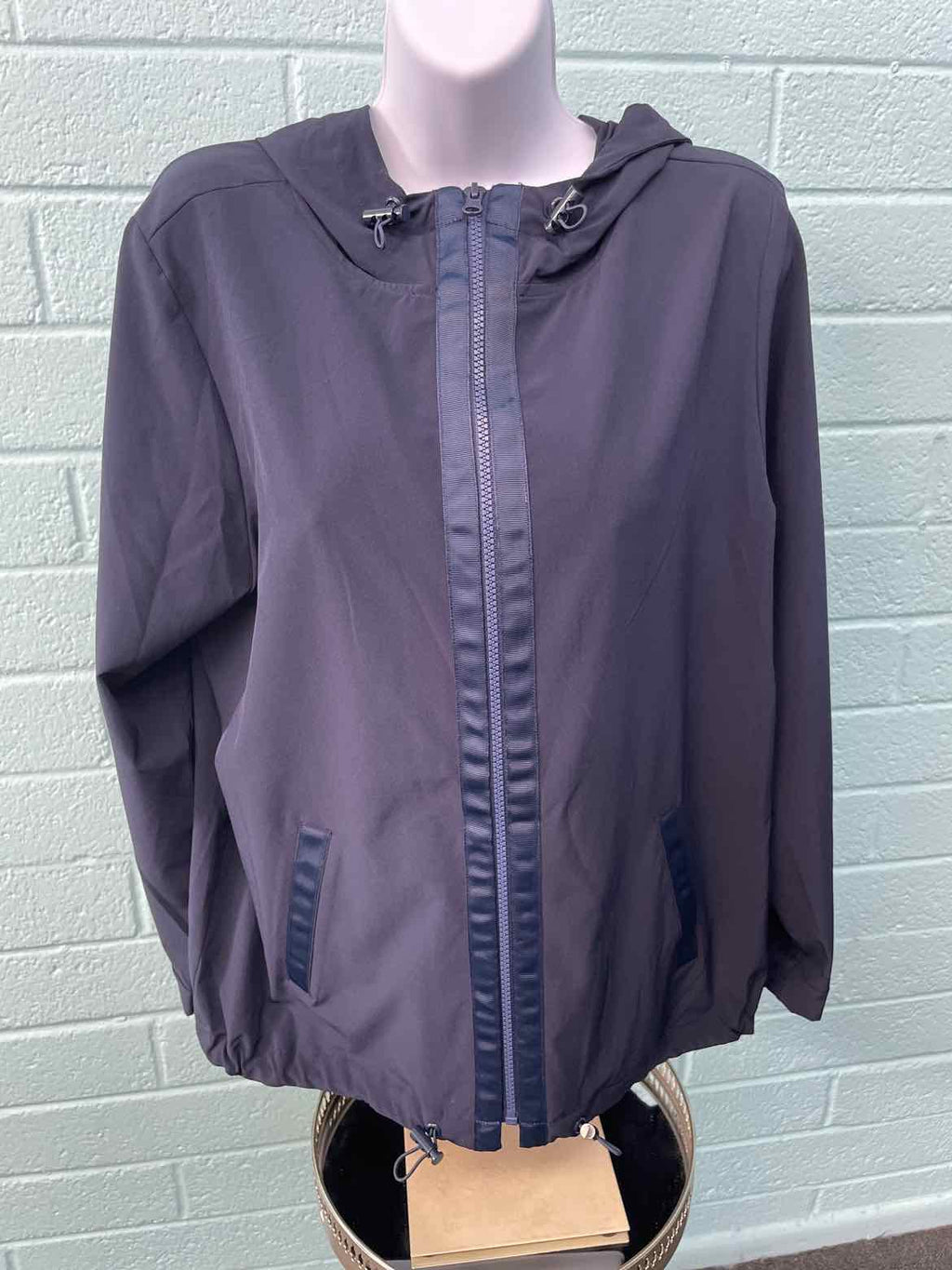 Chico's Size 1 Navy Jacket