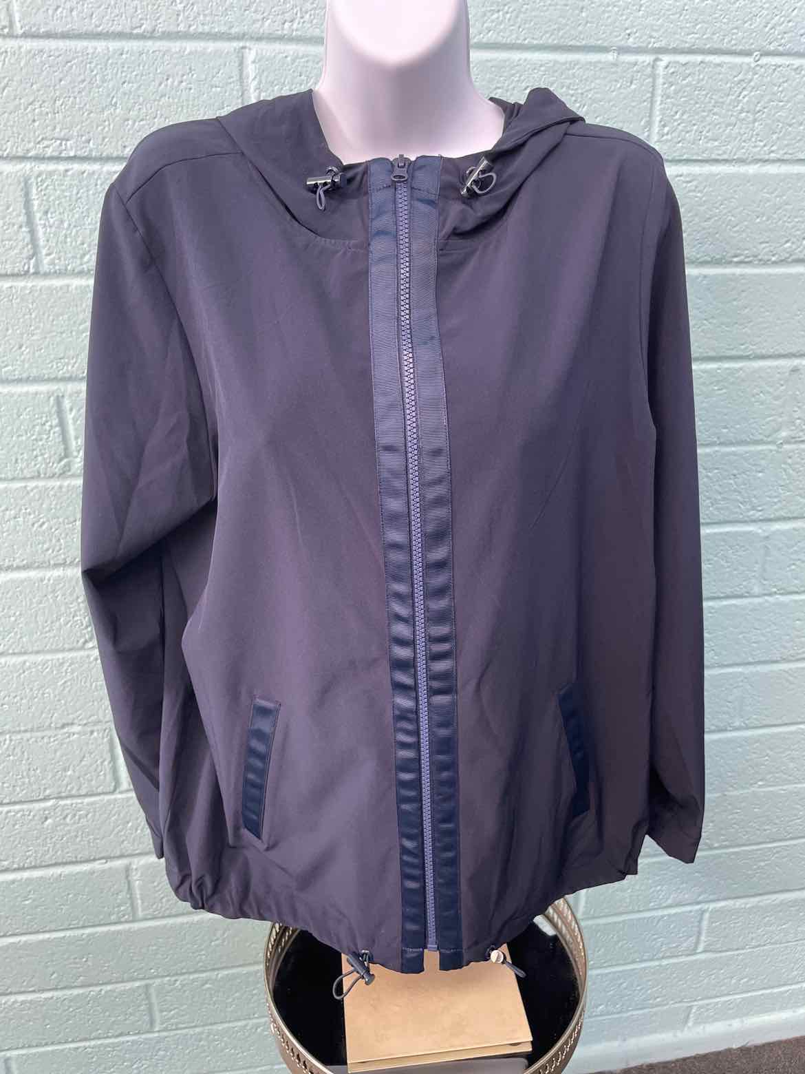 Chico's Size 1 Navy Jacket