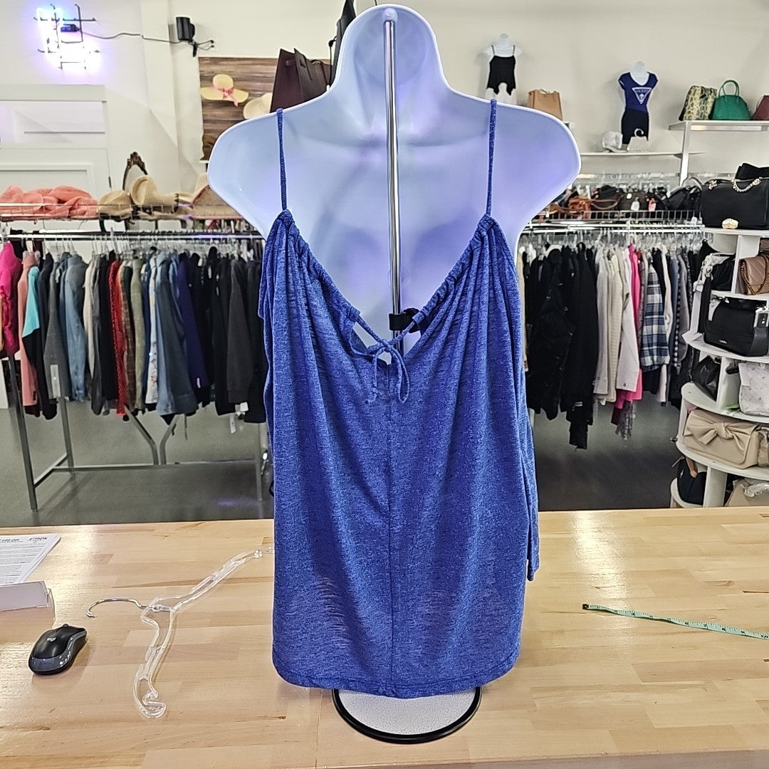 Michael Stars Size OS Blue Preloved Knit Top