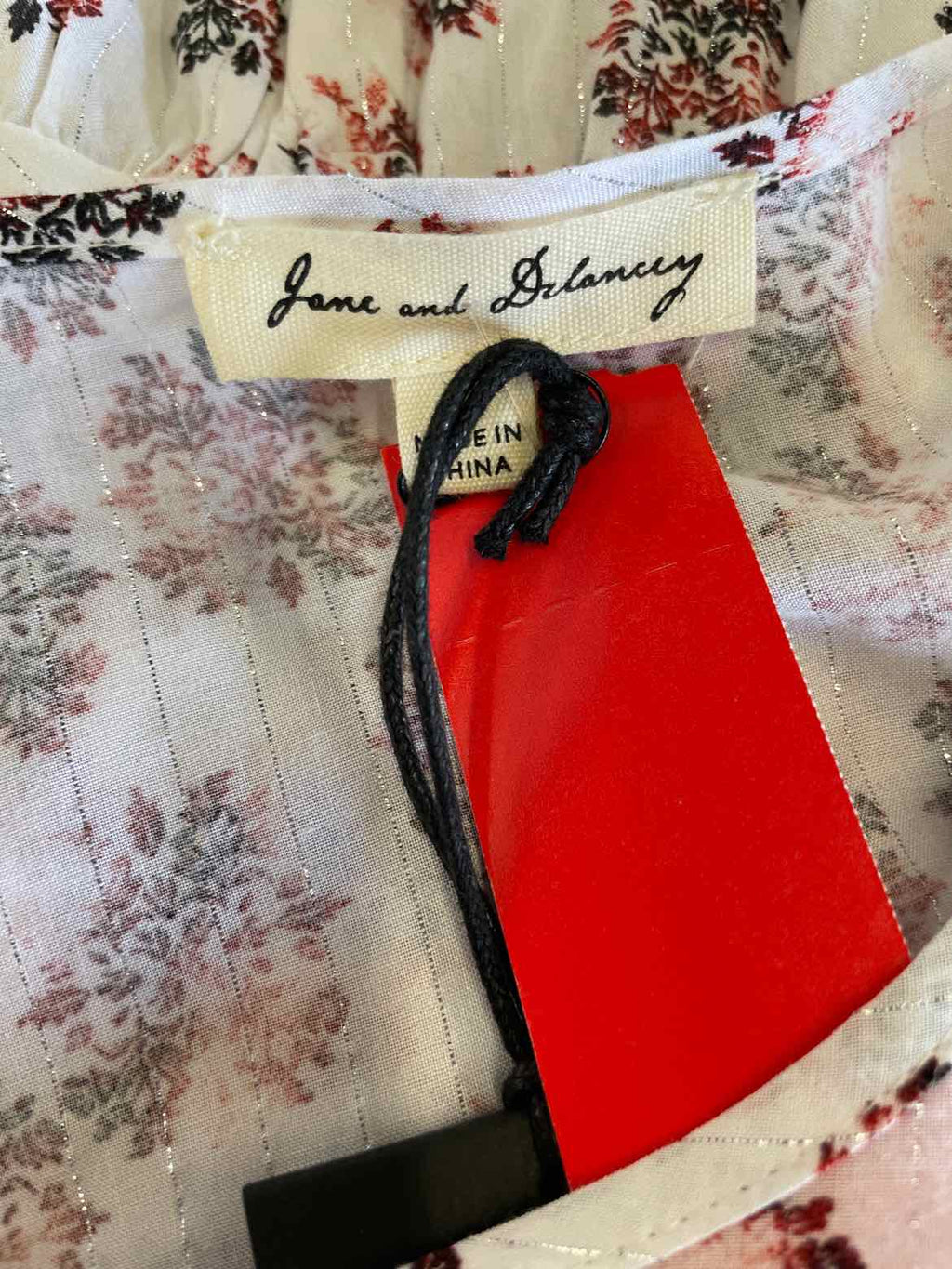 Jane & Delancy Size L Pink Blouse