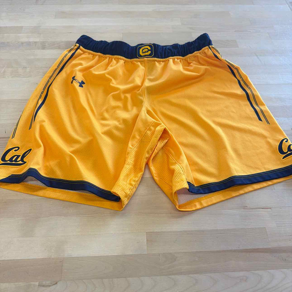 Under Armour Size L Yellow MENS Athletic Shorts