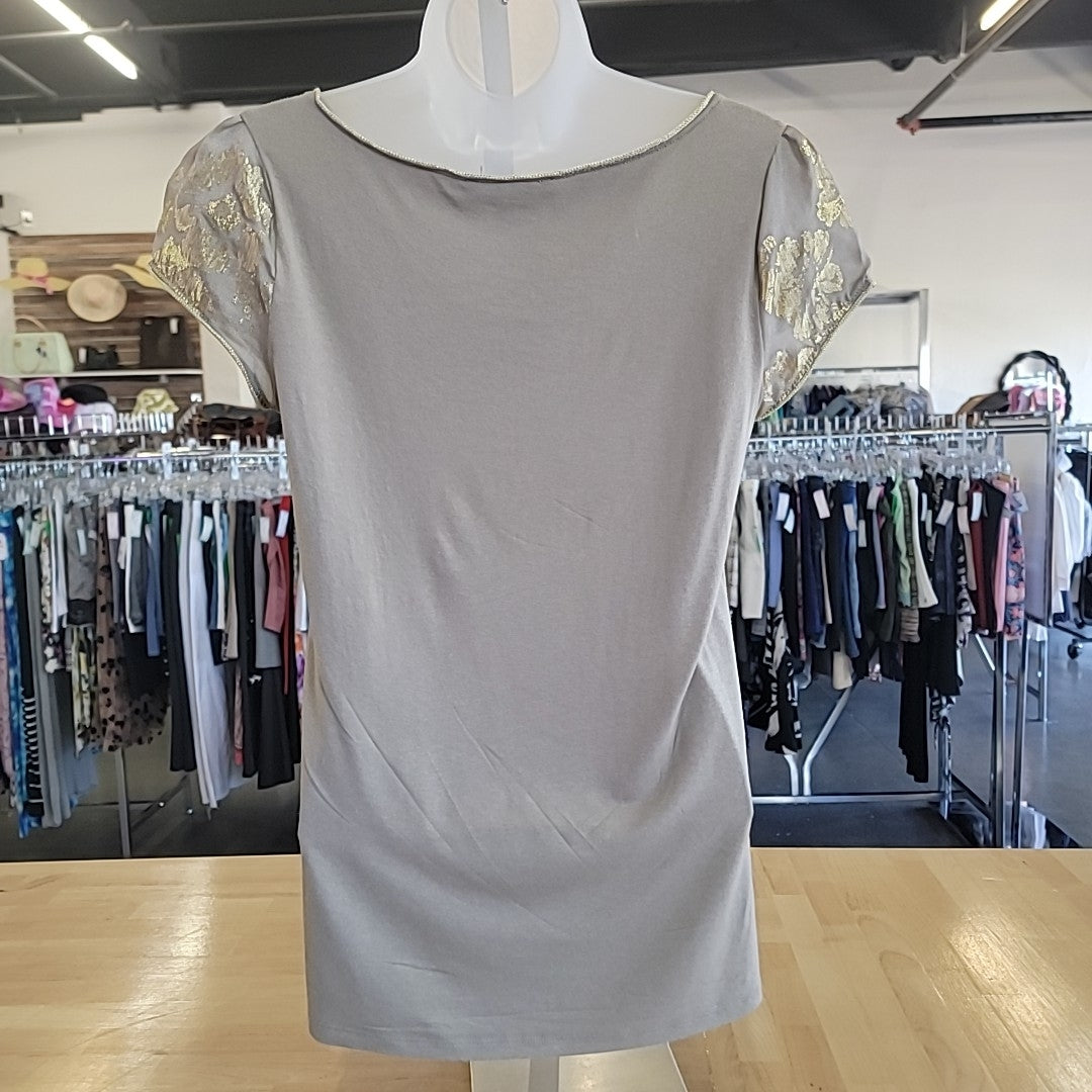 The Limited Size S Gold Green Blouse