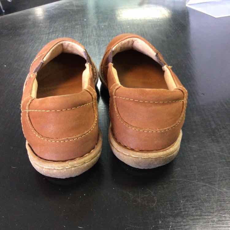 Born Shoe Size 9 Brown Leather Slip On Loafers