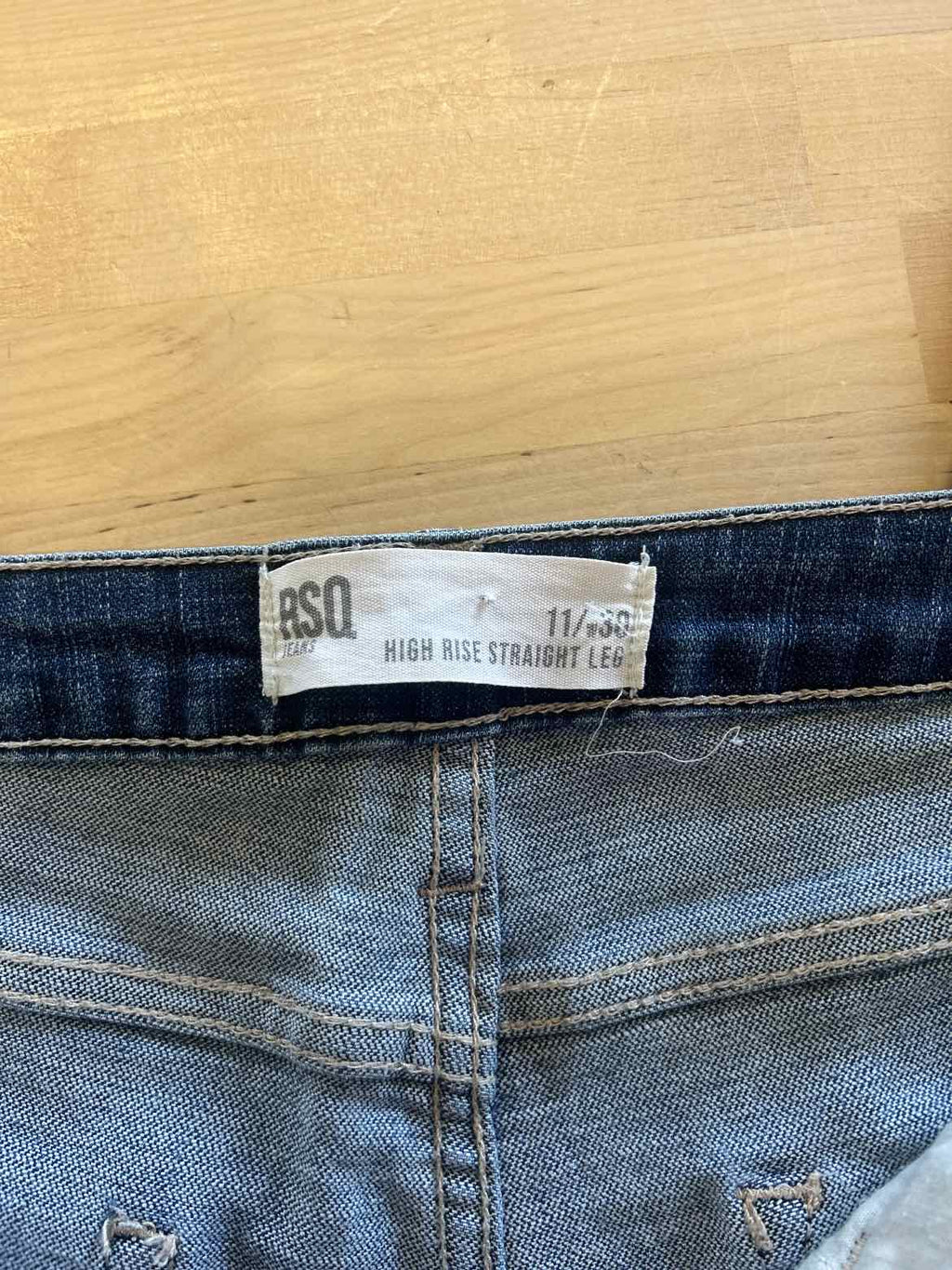 RSQ Size 11/30 Blue Denim Preloved Jeans