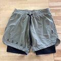 ASRV Size M Green MENS Athletic Shorts