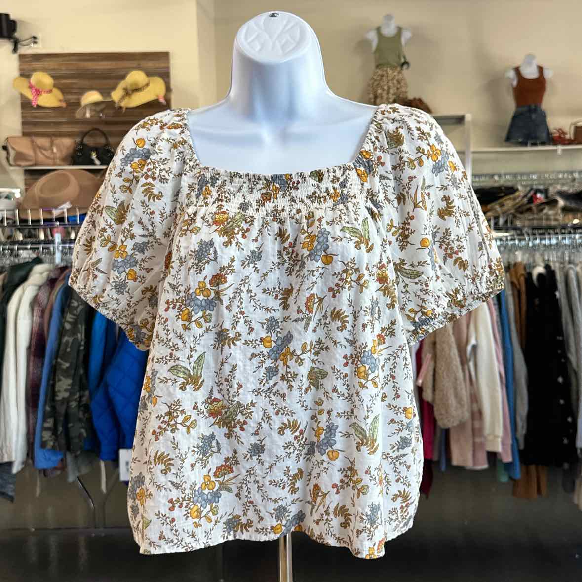 A New Approach Size PM White Blouse